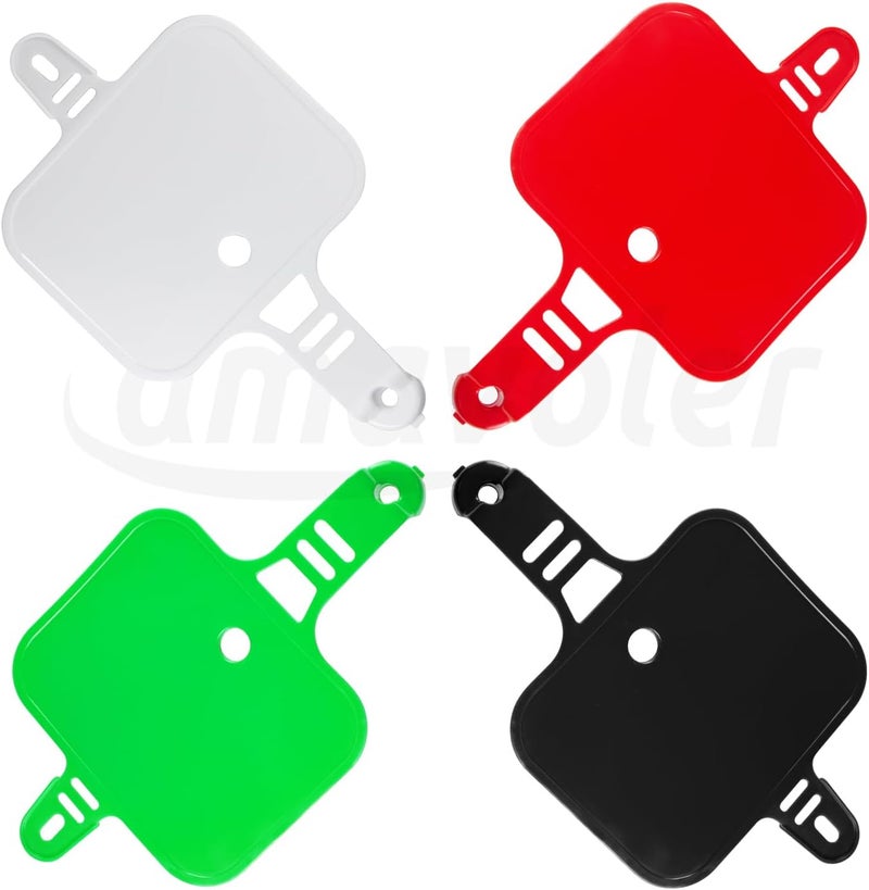 amavoler Fairing Plastic Number Plate Aftermarket Replacement Parts Fits for 50cc 70cc 90cc 110cc 125cc 150cc Dirt Pit Bikes CRF50 XR50 Motorcycle Parts. (Red) - Image 3